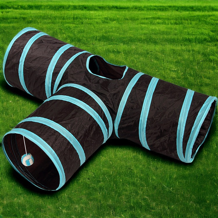 PurrfectPath Foldable Runway Tunnel eprolo