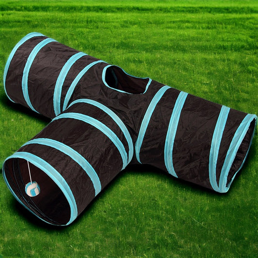 PurrfectPath Foldable Runway Tunnel eprolo