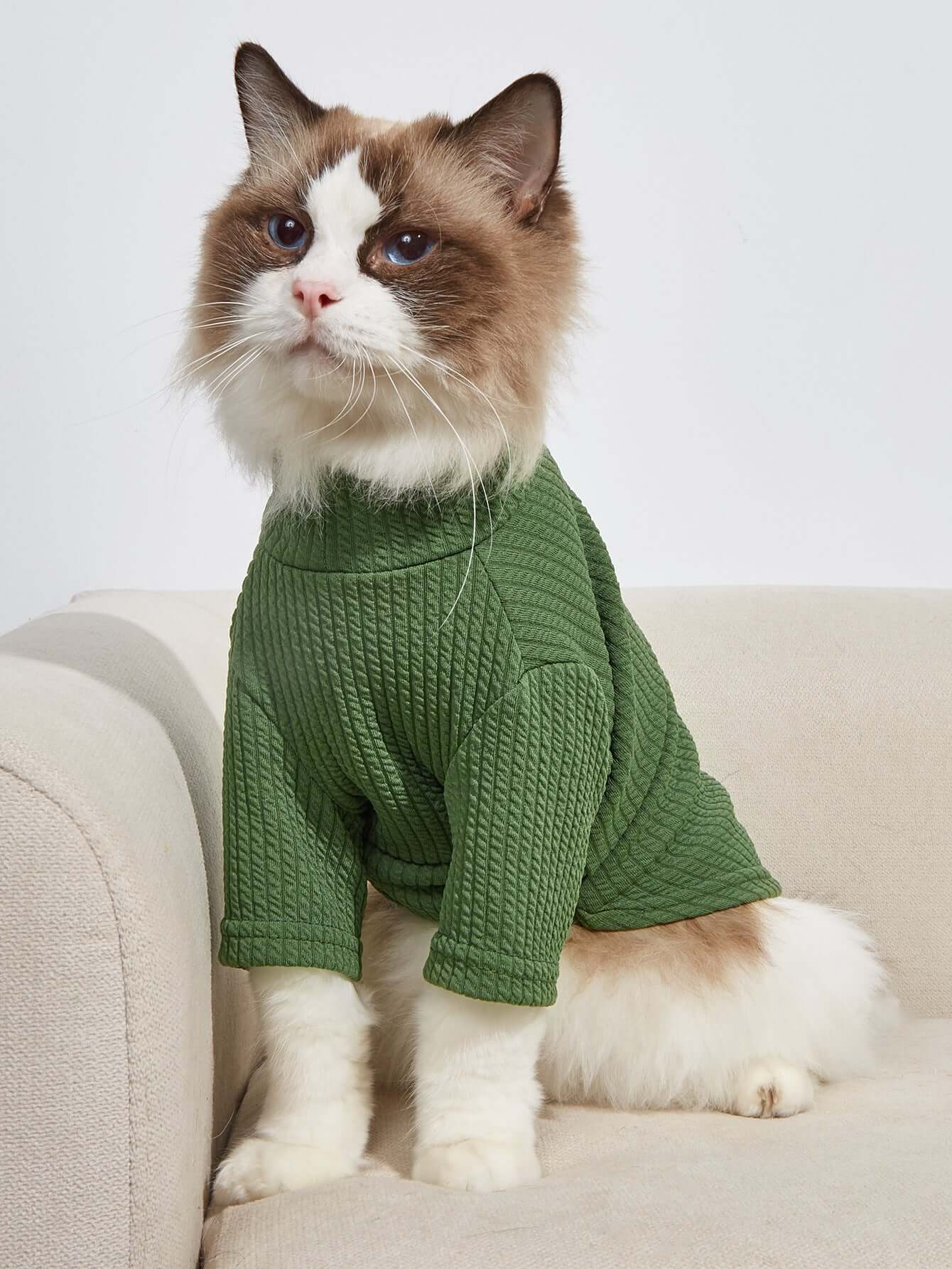 Solid Color Plaid Vest - Urban Pet Dept.