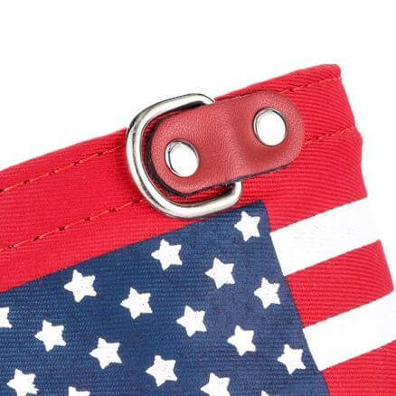 Patriot Paws Triangle Scarf USA/England Edition - Urban Pet Dept.