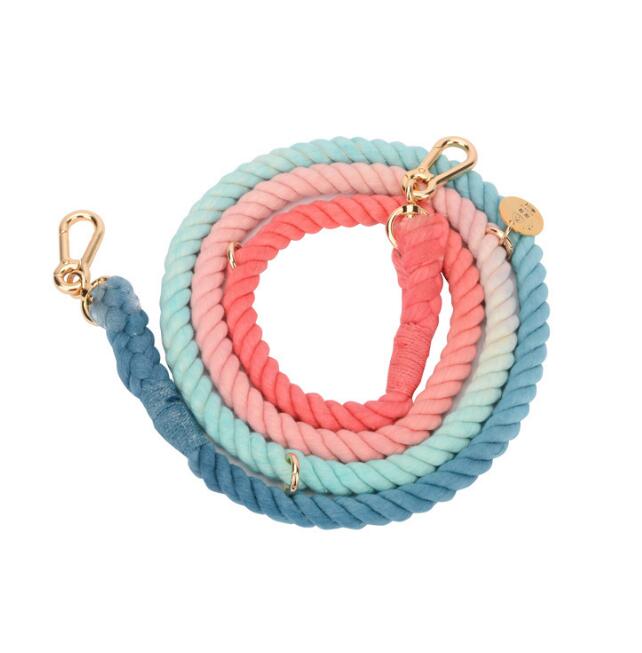 LuxeLeash Multicolor Rope Leash eprolo